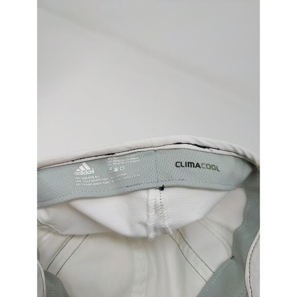 Adidas Climacool Hat White OSFA Embroidered Logo Polyester Blend - Picture 10 of 10